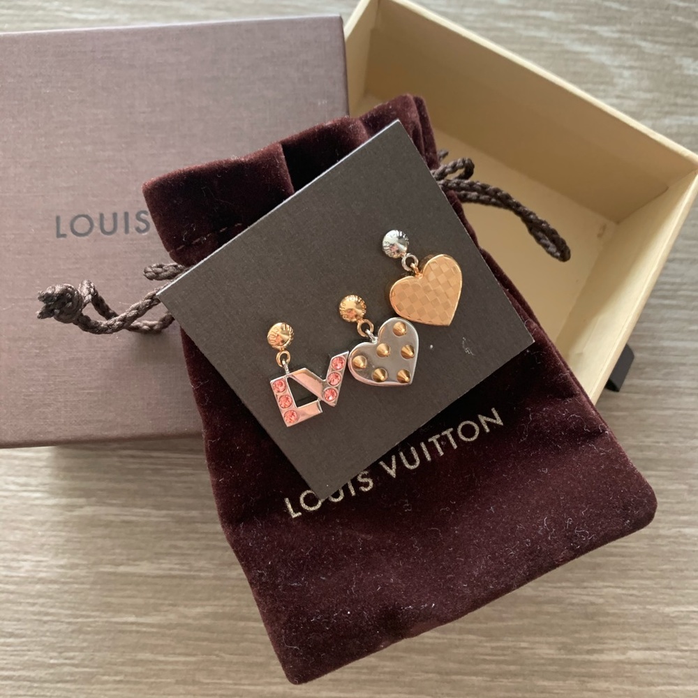 Louis Vuitton Trio Earings